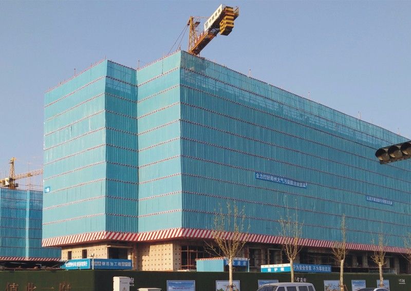 鄭州金茂府模板腳手架搭拆工程