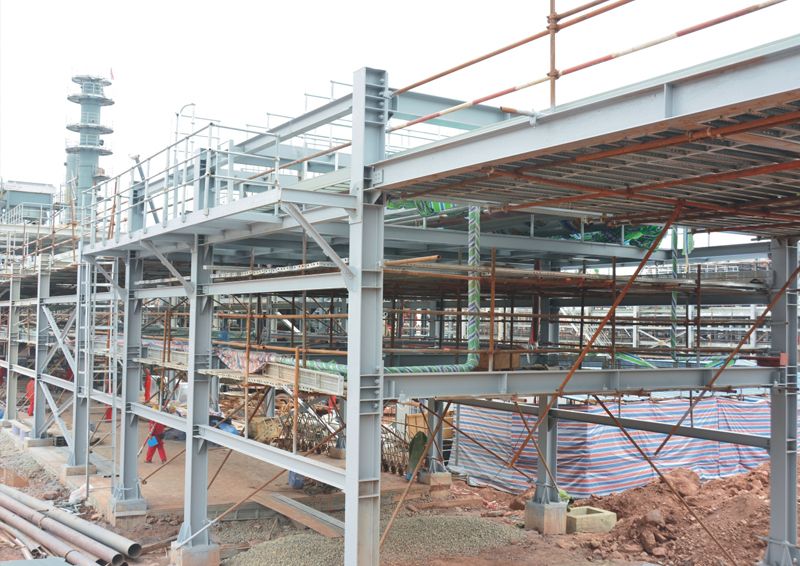 中石油遂寧天然氣凈化有限公司安裝防火涂料工程