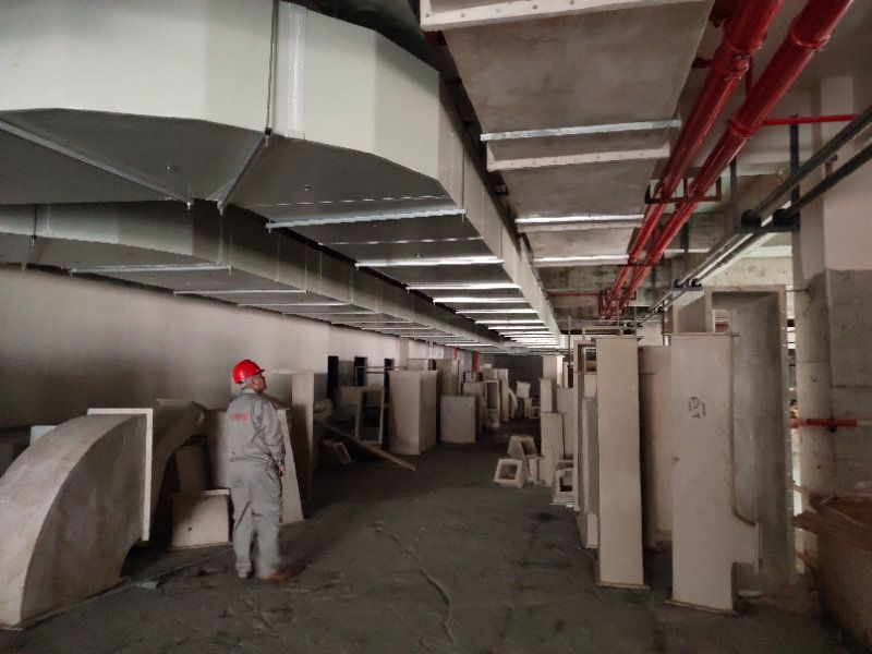 銅仁五館三中心通風(fēng)工程